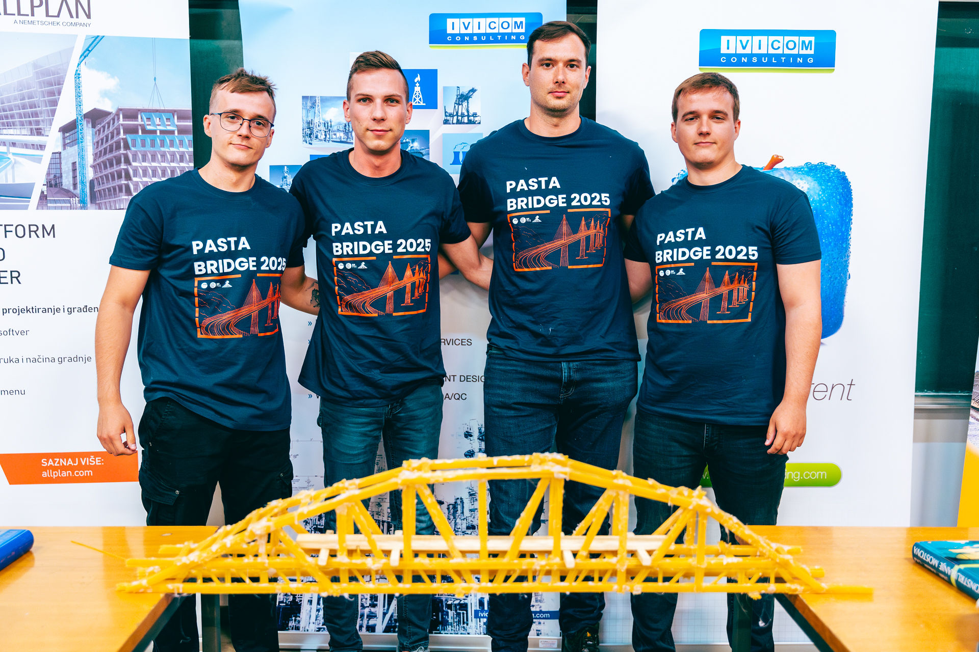 SDMS d.o.o. Sponsor of the TVZ Pasta Bridge Competition – our employee wins 2nd place